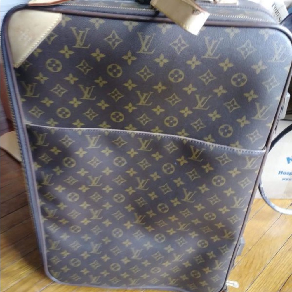 Louis Vuitton Brown Monogram Travel Bag